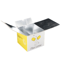 Cajas de Cartón Corrugado con Aislamiento Personalizado, Hechas con Materiales Reciclados, con Laminado Mate y Relieve, para Envío en Frío de Sushi