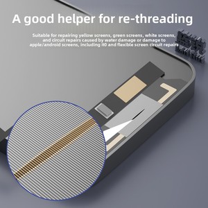 Pasta Conduttiva Nano-Argento Lanrui <span class=keywords><strong>J9</strong></span> per Riparazione Schermi di Telefoni Cellulari - Ripristina Circuiti Flessibili Danneggiati da Acqua e Ingiallimento - Product Image 5