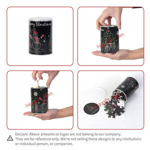 Rompecabezas de <span class=keywords><strong>Animales</strong></span> de Papel de 54 Piezas en Frasco, <span class=keywords><strong>con</strong></span> Logotipo Personalizado del Parque, Recuerdo Ecológico de Vida Silvestre para Parques Nacionales y Reservas Naturales - Product Image 5