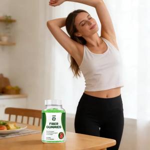 Bonbons gélifiés véganes à marque privée OEM, vitamines en gélifiés pour la santé intestinale et la digestion avec fibres organiques pour adultes - Product Image 4