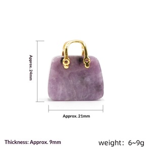 Mini Bolso de Mano DIY con Colgante de Patrón Cuadrilátero, Técnica de Pulido y Grabado, Modelo Creativo Transfronterizo 1642 - Product Image 3