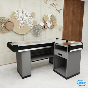 Comptoir de caisse encastré pour <span class=keywords><strong>hypermarché</strong></span> à pente légère, idéal pour les supermarchés - Product Image 2