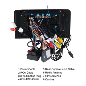 Hikity 7-inch Android đài phát thanh xe cho Audi A3 <span class=keywords><strong>S3</strong></span> 8p RS3 sportback xe Stereo âm thanh xe hơi Wifi/GPS navigation BT autoradio bán buôn - Product Image 4
