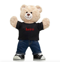 Vêtements en peluche personnalisés d'usine : T-shirt et jean en denim pour ours en peluche