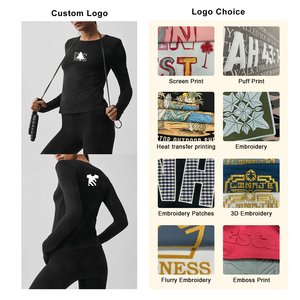 Wholesale High Quality Women Cotton Fitness <b>T</b> <b>shirts</b> customized printing slim fit <b>long</b> sleeve <b>shirts</b> <b>Ladies</b> - Product Image 5