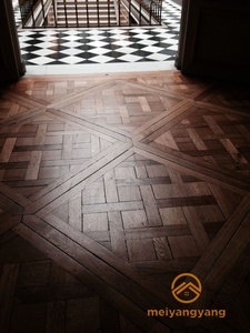 Meiyangyang Suelo de madera dura de ingeniería <span class=keywords><strong>Precio</strong></span> competitivo 1000*1000mm Hot New Versailles <span class=keywords><strong>Parquet</strong></span> Floor Oak - Product Image 2