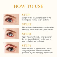 Mascara de Queratina Orgánica Keratin Boost para Reparación de Pestañas, Loción Nutritiva para Pestañas, Serum Hidratante de Marca Privada