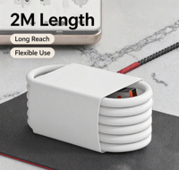 Kabel Pengisian Cepat USB Type-C 3A Kustom Langsung dari Pabrik, 1M, Kabel Data Kecepatan Tinggi, 100% Tembaga Murni, Jalinan PVC, untuk Kamera dan Komputer