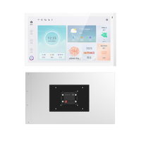 Interrupteur intelligent GVS KNX Touch S15, écran tactile IPS de 15,6 pouces avec interphone SIP, prise en charge PoE, capteurs intégrés pour la domotique