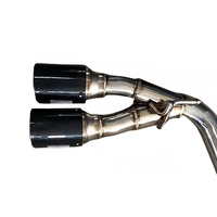 Système d'échappement HKS Performance pour Ford Ranger T6 T7 T8 pour Cat Back Carbon Dual Tail Tip Muffler Side Exhaust Pipe