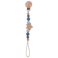 Attache-sucette 100% silicone sans BPA, compatible avec toutes les marques de sucettes, meilleur cadeau de naissance pour garçon et fille