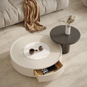 <span class=keywords><strong>Tavolino</strong></span> da Caffè e Mobile <span class=keywords><strong>TV</strong></span> in Stile Francese di Lusso, Combinazione per Piccoli Appartamenti, Arredamento per Soggiorno - Product Image 6