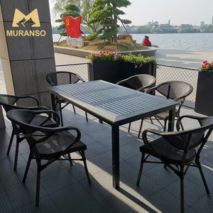 Chaises d'extérieur pour hôtel style français Bistrot rotin <span class=keywords><strong>restaurant</strong></span> chaises de <span class=keywords><strong>terrasse</strong></span> mobilier de salle à manger chaise parisienne - Product Image 3