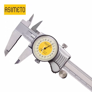Calibrador de Acero Asimeto con Dial, Rango de 0-150 mm, Graduación de 0.02 mm, 1 Año de Garantía, Herramienta de Medición de Precisión - Product Image 3