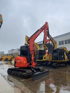 Mini excavadora usada U48 4ton Stock Shanghai Original Japón Core Motor bomba Motor para construcción urbana agrícola - Product Image 3