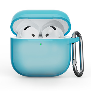 Étui en silicone épais pour AirPod 4/3/<span class=keywords><strong>2</strong></span>, étui de protection portable antichoc avec porte-clés pour <span class=keywords><strong>AirPods</strong></span> <span class=keywords><strong>Pro</strong></span> <span class=keywords><strong>2</strong></span>/1 - Product Image 1