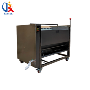 เครื่องล้างและ<span class=keywords><strong>ปอก</strong></span>เปลือกผักผลไม้เชิงพาณิชย์ สำหรับมันฝรั่ง ขิง รากบัว <span class=keywords><strong>มะละกอ</strong></span> มันเทศ - Product Image 4