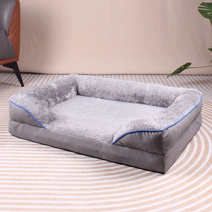 2026 Accessoires pour chiens en gros, Lits surélevés pour chiens et chats, de créateur, personnalisables, lavables, résistants aux morsures, grands, doux et luxueux, type canapé - Product Image 6