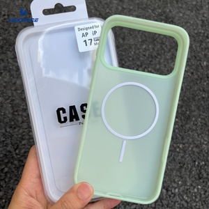 Fundas Magnéticas de Silicona Suave con Diseño de Color Jelly para Apple iPhone 11 12 13 14 15 Plus 16E 17Air 18 Pro Max, Resistentes a Impactos - Product Image 6