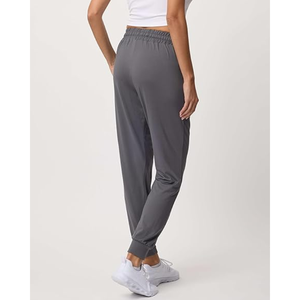 Paquete de 3 Pantalones Deportivos Ultra Suaves para Mujer, Pantalones de Yoga Atléticos con Bolsillos, Pantalones de Entrenamiento Casuales Ligeros, Talla Grande - Product Image 4