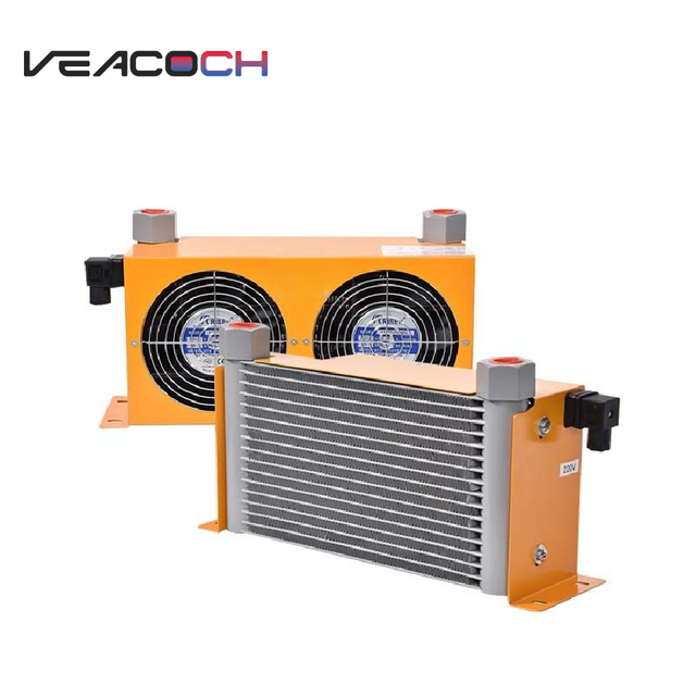Hydraulic Oil Radiator Fan Cooler Air Cooled Heat Exchanger for Industrial Machinery and Hydraulic System Cooling