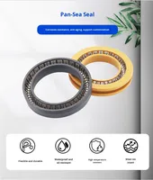 Vente en gros Yilin PTFE Pan Seal, joint de piston à double usage pour axe perforé, pour soupape d'injection, haute pression, résistant à la corrosion, joints rotatifs