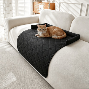Pet Mat Rectangle Thickened Scratch Protection For <b>Cats</b> Dogs <b>Sofa</b> Cushion Four Seasons Use Hand Wash Spot Clean - Product Image 1