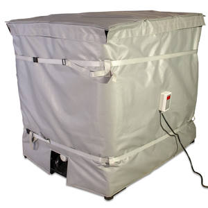 Прочный силиконовый чехол для нагревателя бака IBC водонепроницаемый пылезащитный Пользовательский логотип высокая эффективность нагревательная изоляция - Product Image 1