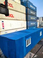 Conteneurs secs de longueur de conteneur de transport maritime de 20ft/40ft de qualité sûre de cargaison sèche de cube élevé Conteneur d'expédition à vendre