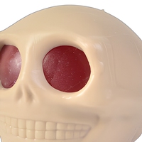 Jouet anti-stress Halloween en forme de crâne d'insecte aquatique, souple, à rebond lent, pour soulager le stress et la pression, pour enfants de 5 à 7 ans, vente en gros, produit éducatif très populaire