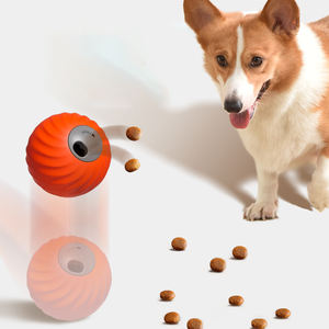Balle de jeu pour chien à roulement et rebond automatiques, pour le divertissement et le soulagement de l'ennui, résistante aux morsures - Product Image 1