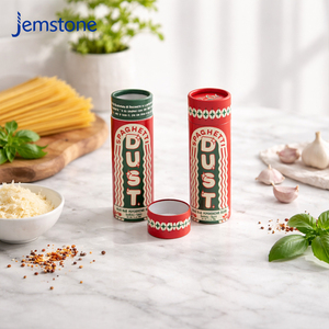 Caja de Embalaje de Cartón Reciclable para Pimienta en Polvo, Cilindro de Cartón para Alimentos, Café, Té, Especias, Tubo de Papel Kraft, Paquete Personalizado - Product Image 6