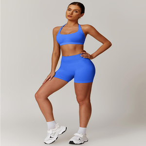 حمالة صدر لليوجا حمالة صدر رياضية للنساء حمالة صدر رياضية للتمارين الرياضية مكشوفة الصدر مبطنة بظهر مكشوف للياقة البدنية للنساء - Product Image 5