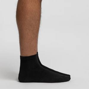 Pompea Chaussettes de cyclisme pour hommes 3 paires de chaussettes de vélo noires taille 43/46 - Product Image 1