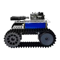 Chasis de Tanque con Orugas WD-T10P UNO R3, Coche Robótico Inteligente con Bluetooth, Kit Programable de Código Abierto para Arduino STEM