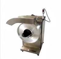 Elektrische commerciële industriële cassavechips & friet snijmachine met hoog rendement motor, 304 roestvrij staal