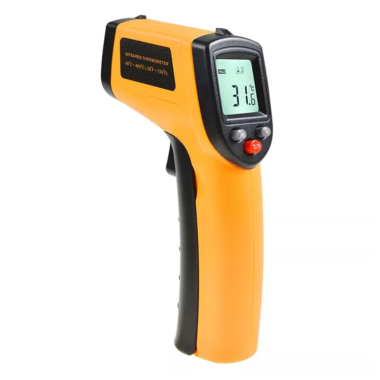 Digital Temperature Gun Meter Non Contact IR Laser GM320 Infrared Thermometer For Industrial Household