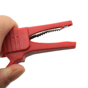 Pince crocodile 85mm 1000V 32A Pince crocodile pour <span class=keywords><strong>batterie</strong></span> de voiture Petites <span class=keywords><strong>pinces</strong></span> crocodile en métal - Product Image 4