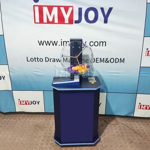 Imyjoy Machine de jeu de loterie à aspiration électrique par gravité pour <span class=keywords><strong>tirage</strong></span> en ligne de 100 balles de ping-pong, en métal et acrylique, garantie 1 an - Product Image 3
