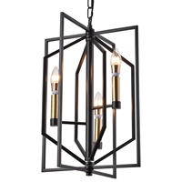 Noir E12 3 têtes rustique chambre à coucher salle à manger lampe suspendue pour cuisine