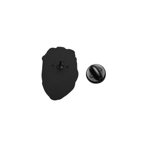 En gros, épingles et badges musicaux en métal, broches créatives et mignonnes de rappeur noir, épingles souvenir en émail, accessoires de musique pop en métal - Product Image 6