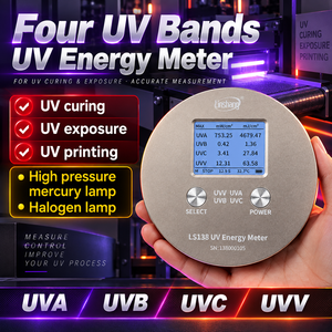 Radiómetro UV Profesional LS138 con Software para PC para Medición de Intensidad, Energía y Temperatura de Curado Multibanda - Product Image 2