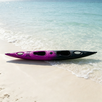 Kayak transparent de haute qualité pour 2 personnes, 17,1 pieds, livraison rapide pour la pêche