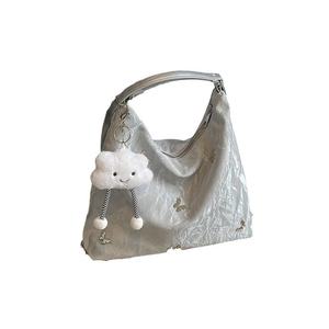2024 Saco feminino high-end grande capacidade viajante multifuncional duplo/único ombro Crossbody mochila fechamento do Zipper PU - Product Image 2