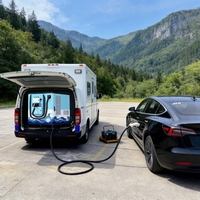 Estación de Carga de Energía Móvil de Rescate con Energía Solar YIXINDIAN 140kWh 200kWh 416kWh 1000kW Carga Inalámbrica CE FCC ISO