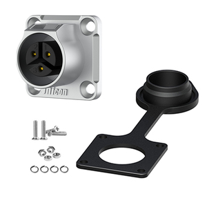 Cổng kết nối nhanh chống thấm nước Jnicon MJ16 2 3 4 5 chân, kiểu khóa đẩy, dùng cho dây cáp điện, lắp bảng điện, ổ cắm, công suất 10A - Product Image 6