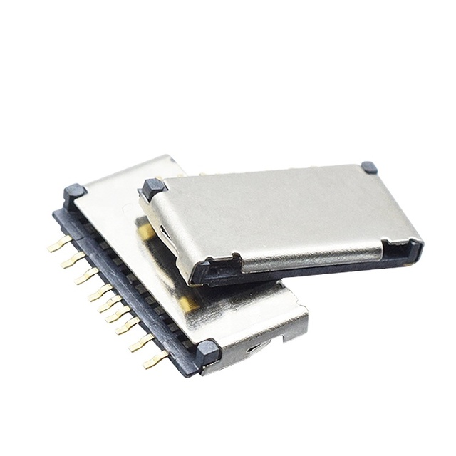 TF push-push micro SD Card reader Socket Adapter sd memory card holder TF Card 9 pins connector