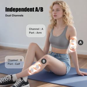 <span class=keywords><strong>Appareil</strong></span> TENS EMS 2 canaux, 25 modes, machine de thérapie pour soulager la douleur, masseur TENS rechargeable pour la thérapie de la douleur du corps, des bras et des jambes - Product Image 4