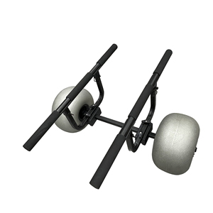Remolque para <span class=keywords><strong>Kayak</strong></span> de Pesca de Aluminio y PE con Ancho Ajustable, <span class=keywords><strong>Ruedas</strong></span> sin Aire, Certificado ISO CE, Longitud de 3.1-4m, Equipo de Transporte para <span class=keywords><strong>Kayak</strong></span> - Product Image 1
