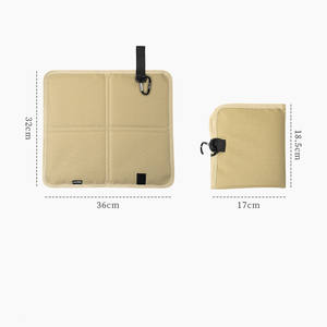 Coussin de siège en gros, tapis de plage portable et imperméable en tissu Oxford, coussin en mousse pliable confortable pour activités de camping - Product Image 2